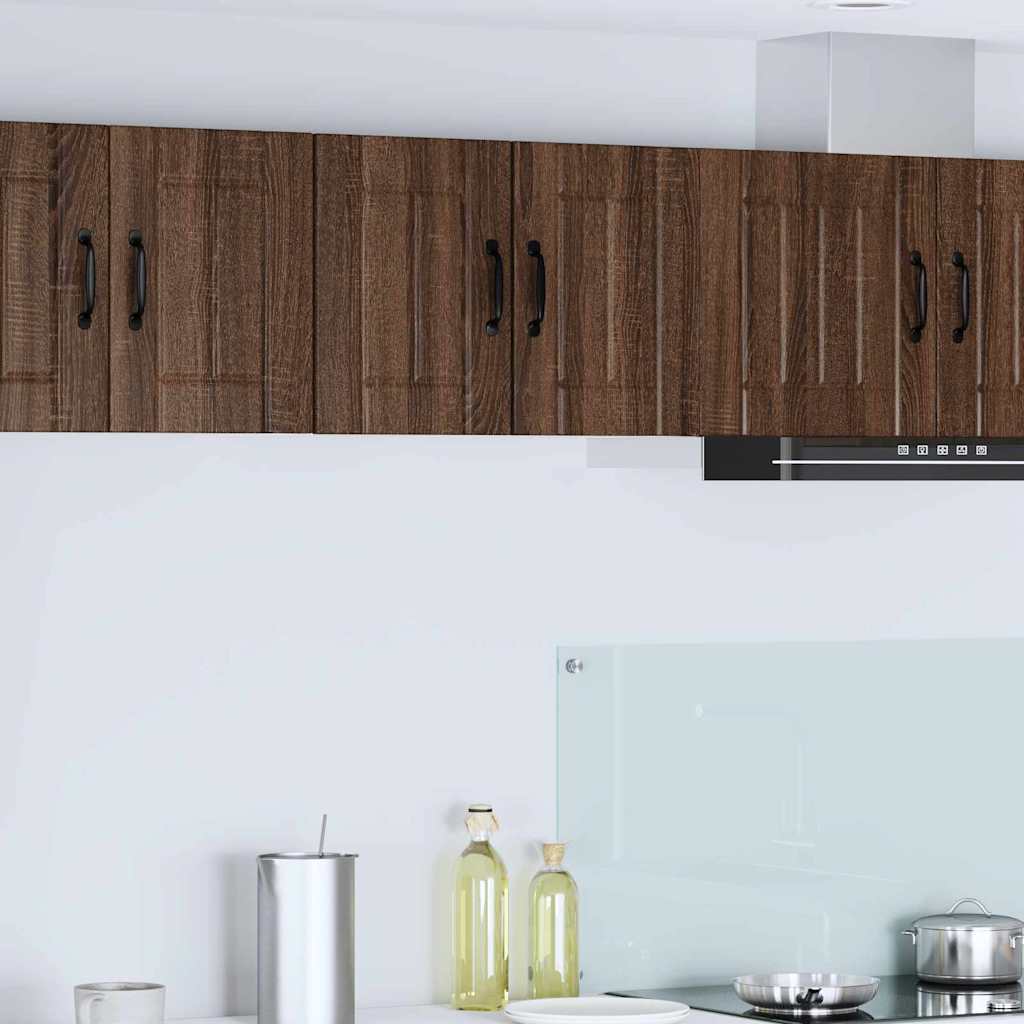 Kitchen Wall Cabinet Brown Oak 30 x 31 x 40 cm Engineered Wood
