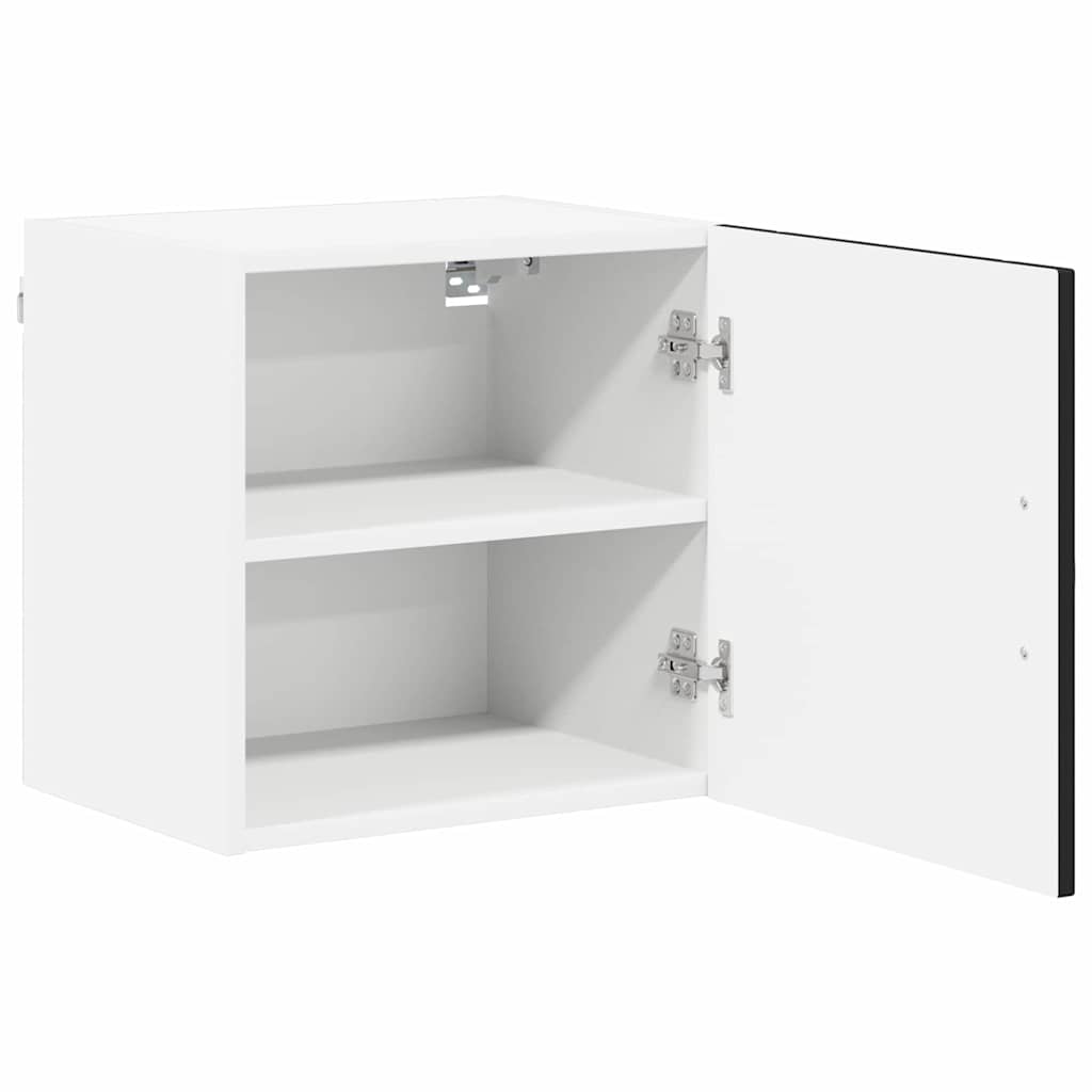 Kitchen Wall Cabinet with Shelf 2 pcs Black 40 x 31 x 40 cm