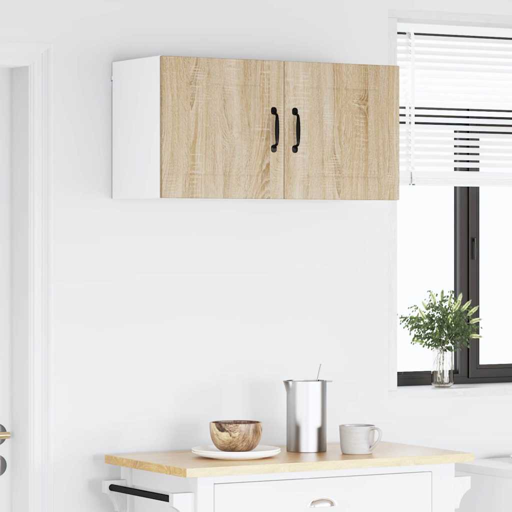 Kitchen Wall Cabinet Sonoma Oak 40 x 31 x 40 cm Engineered Wood