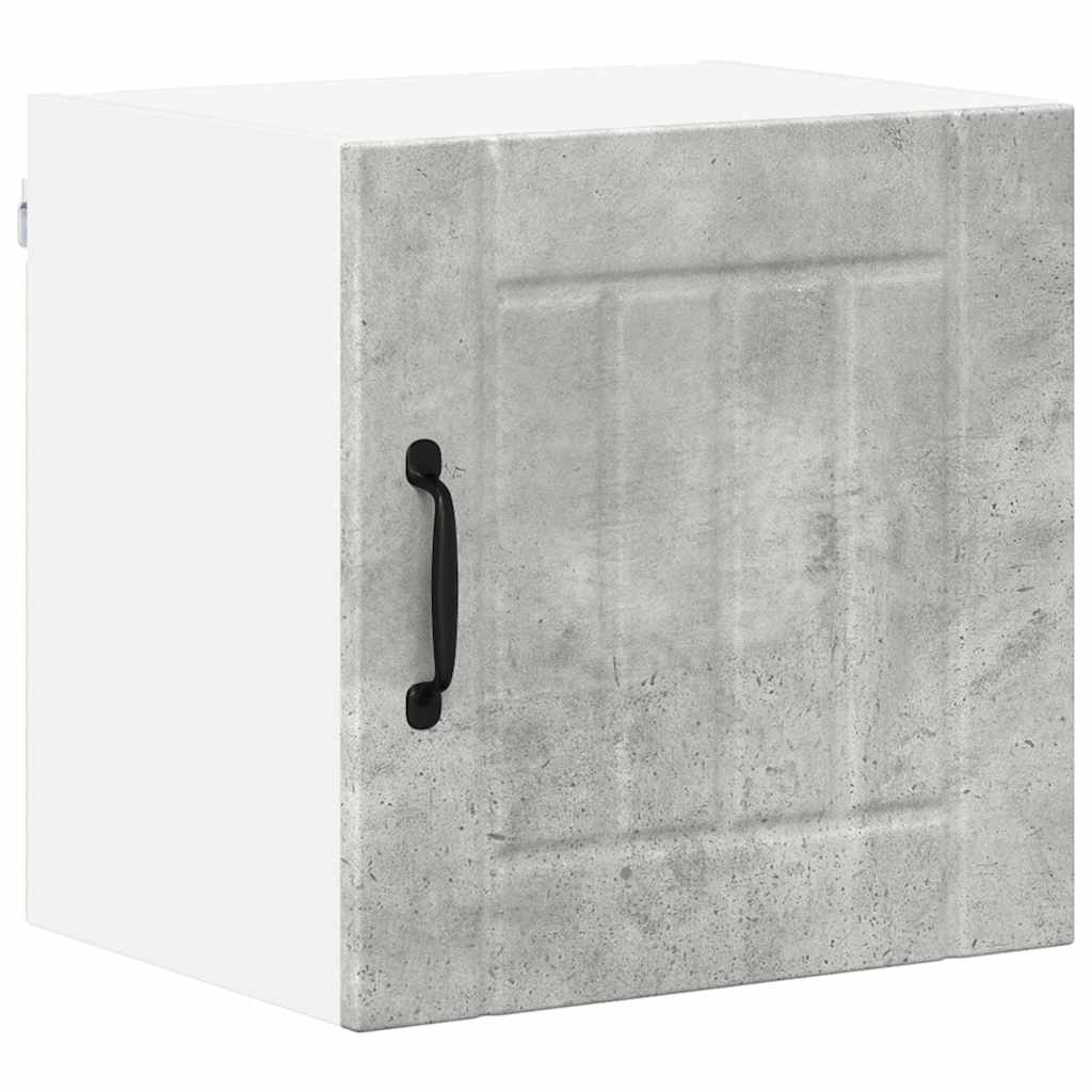 Kitchen Wall Cabinet 2 pcs Concrete Grey 40 x 31 x 40 cm