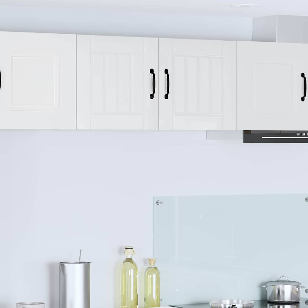 Kitchen Wall Cabinet High Gloss White 40 x 31 x 40 cm