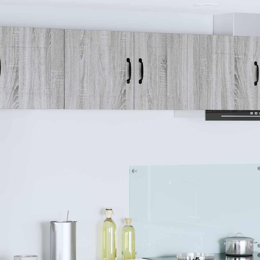 Kitchen Wall Cabinet 2 pcs Grey Sonoma 40 x 31 x 40 cm
