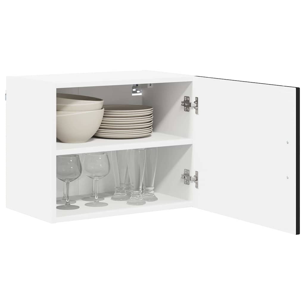 Kitchen Wall Cabinet Black 50 x 31 x 40 cm Engineered Wood