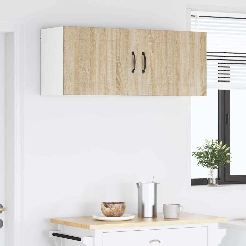 Kitchen Wall Cabinet 2 pcs Sonoma Oak 50 x 31 x 40 cm