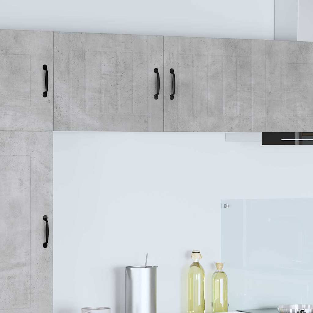 Kitchen Wall Cabinet with Shelf Concrete Grey 50 x 31 x 40 cm