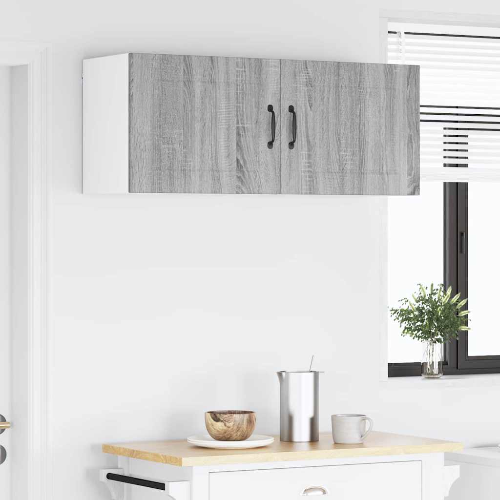 Kitchen Wall Cabinet with Shelf Grey Sonoma 50 x 31 x 40 cm