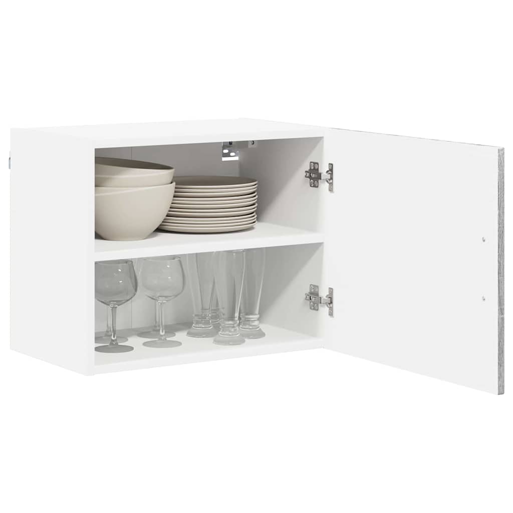 Kitchen Wall Cabinet with Shelf Grey Sonoma 50 x 31 x 40 cm