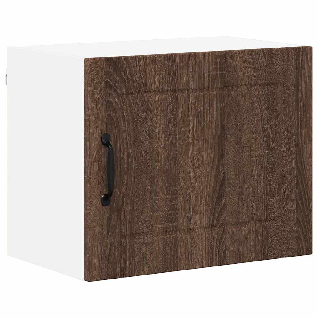 Kitchen Wall Cabinet Brown Oak 50 x 31 x 40 cm Engineered Wood
