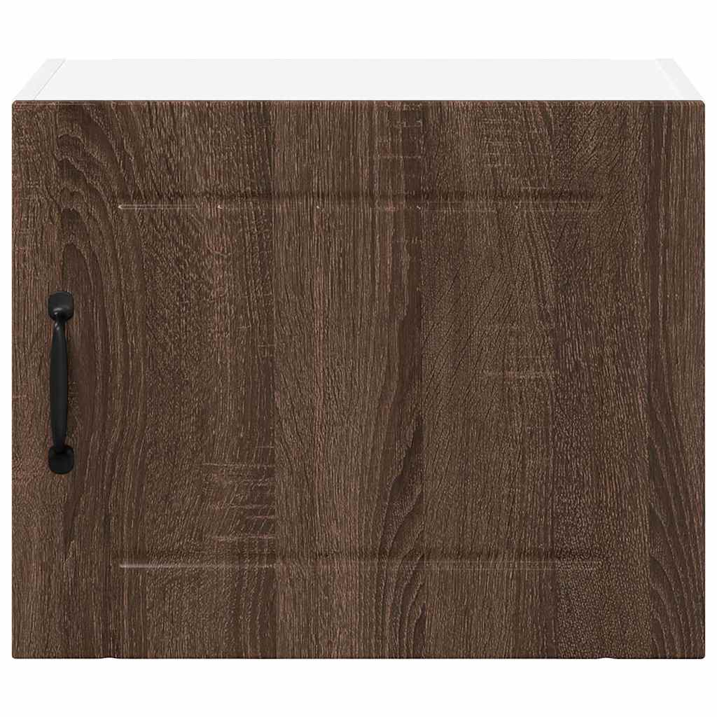 Kitchen Wall Cabinet Brown Oak 50 x 31 x 40 cm Engineered Wood