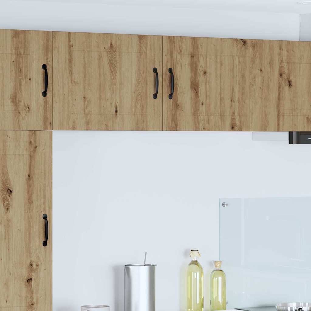 Kitchen Wall Cabinet 2 pcs Artisan Oak 50 x 31 x 40 cm