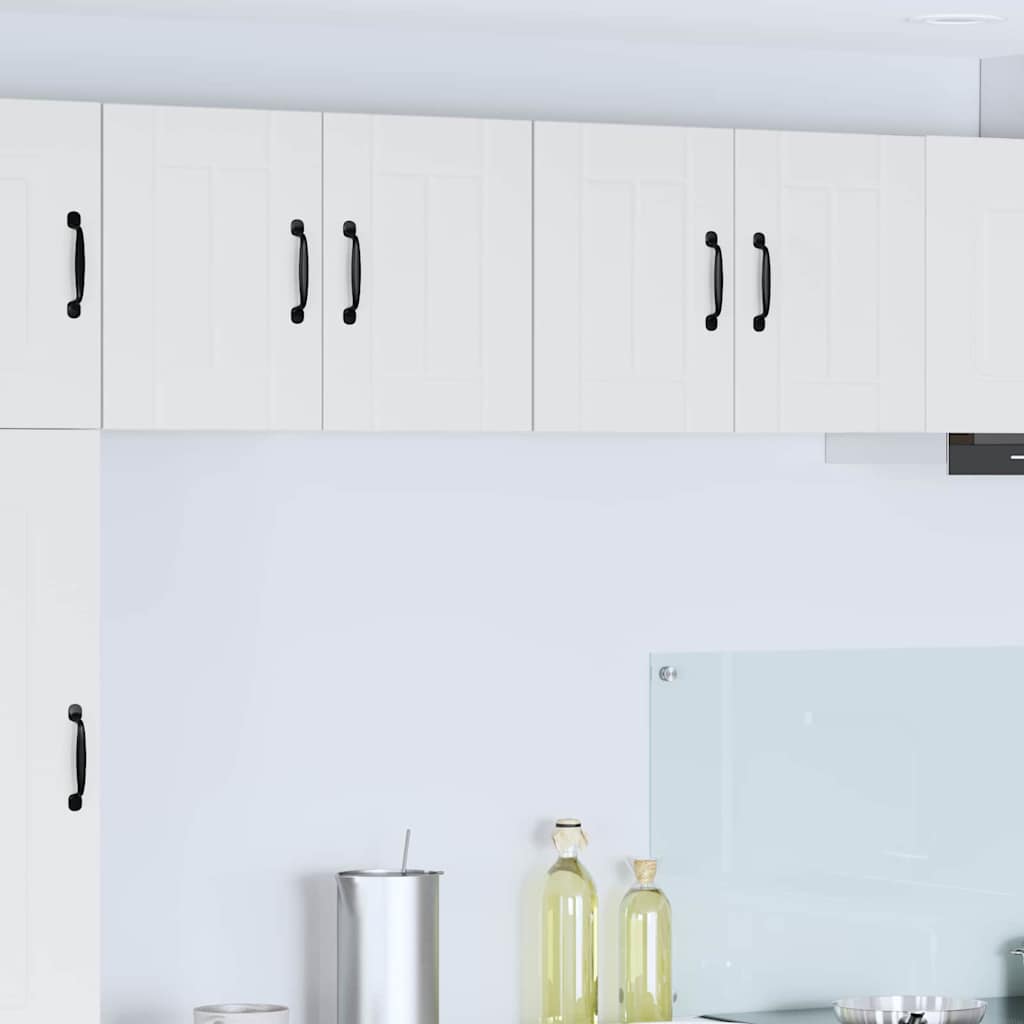 Kitchen Wall Cabinet with Shelf 2 pcs White 60 x 31 x 40 cm