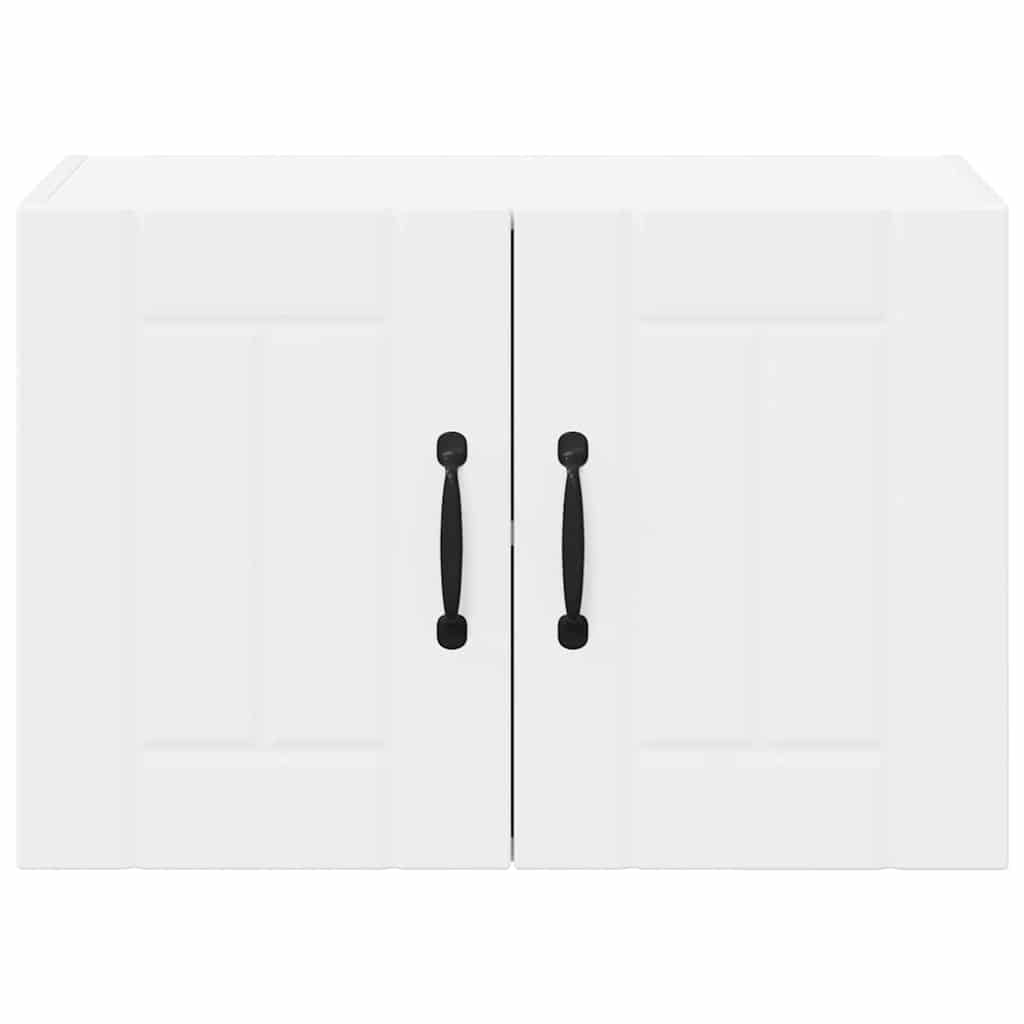 Kitchen Wall Cabinet with Shelf 2 pcs White 60 x 31 x 40 cm