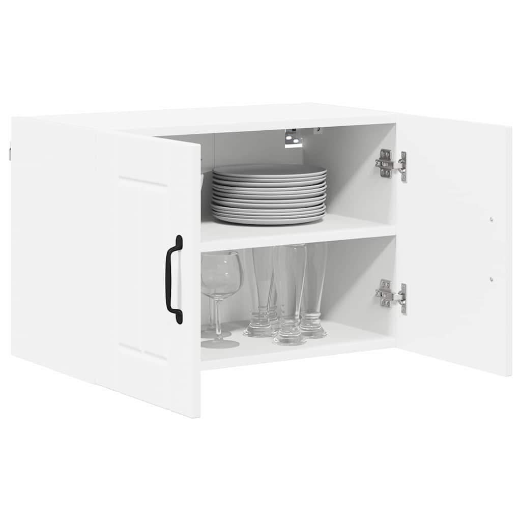 Kitchen Wall Cabinet with Shelf 2 pcs White 60 x 31 x 40 cm