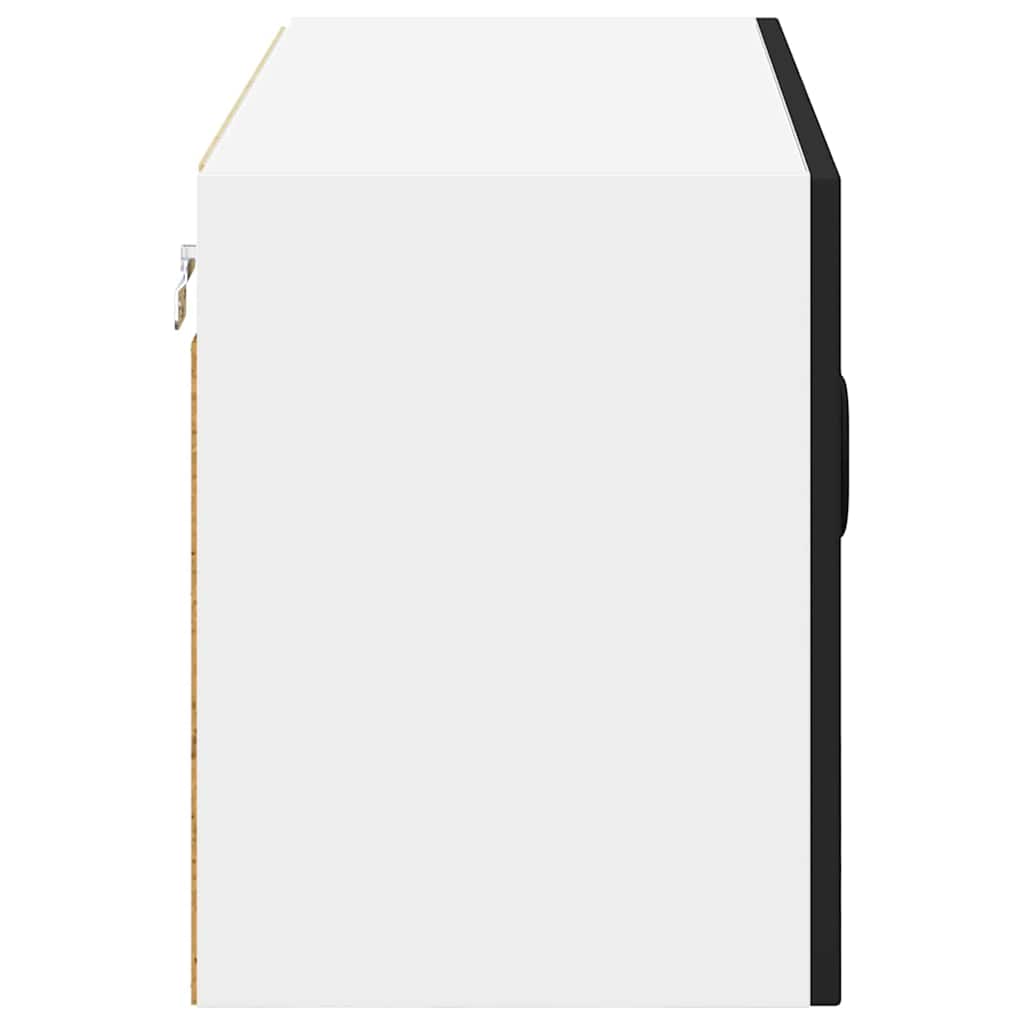 Kitchen Wall Cabinet Black 80 x 31 x 40 cm Engineered Wood