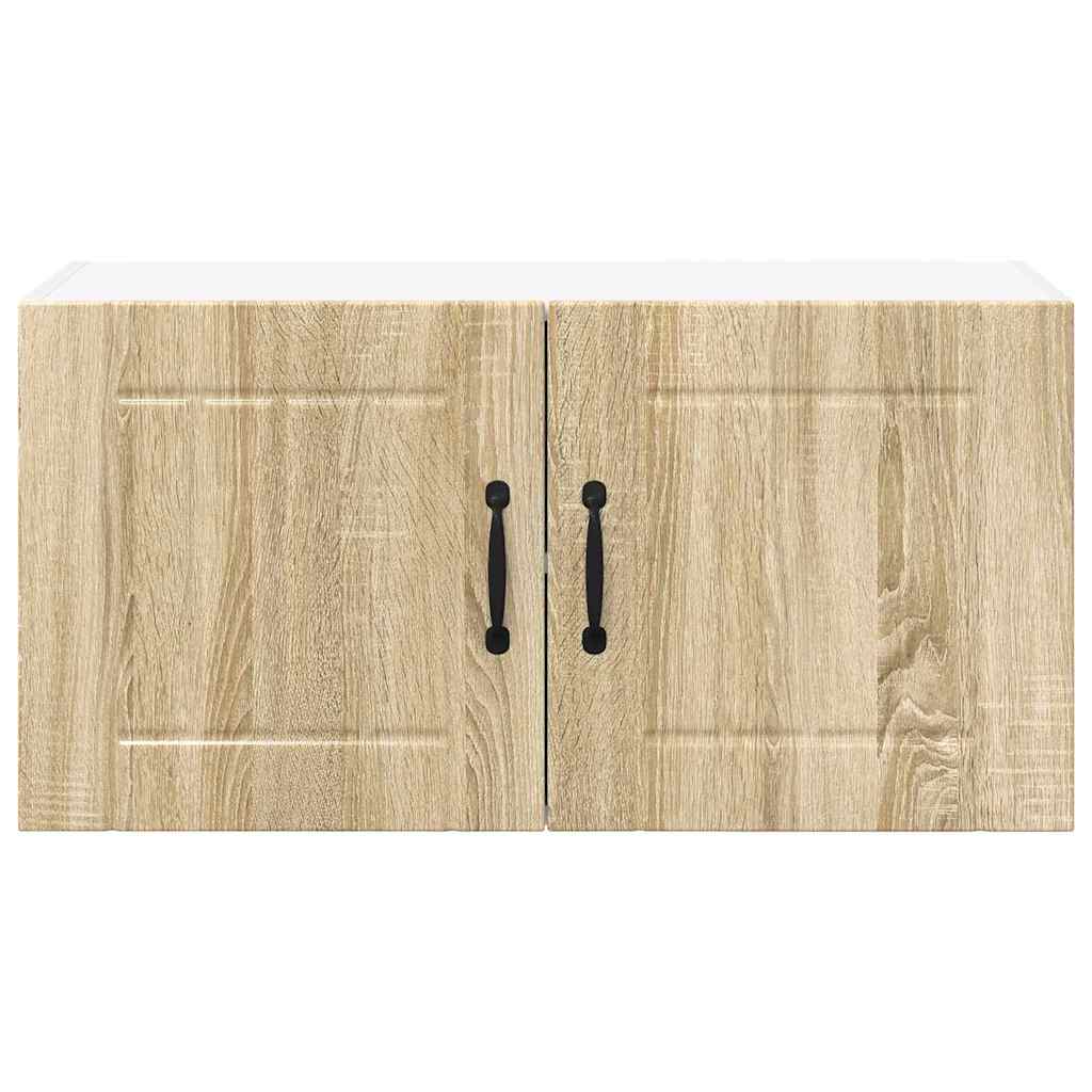 Kitchen Wall Cabinet Sonoma Oak 80 x 31 x 40 cm Engineered Wood