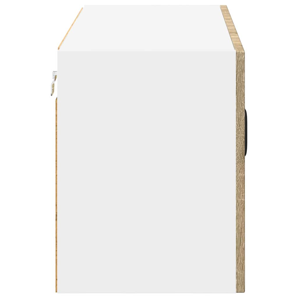 Kitchen Wall Cabinet Sonoma Oak 80 x 31 x 40 cm Engineered Wood