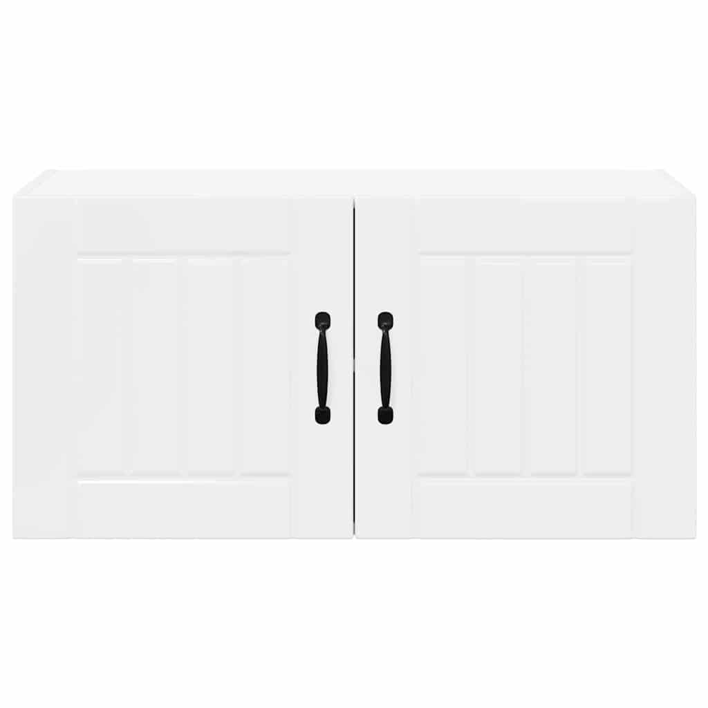 Kitchen Wall Cabinet High Gloss White 80 x 31 x 40 cm