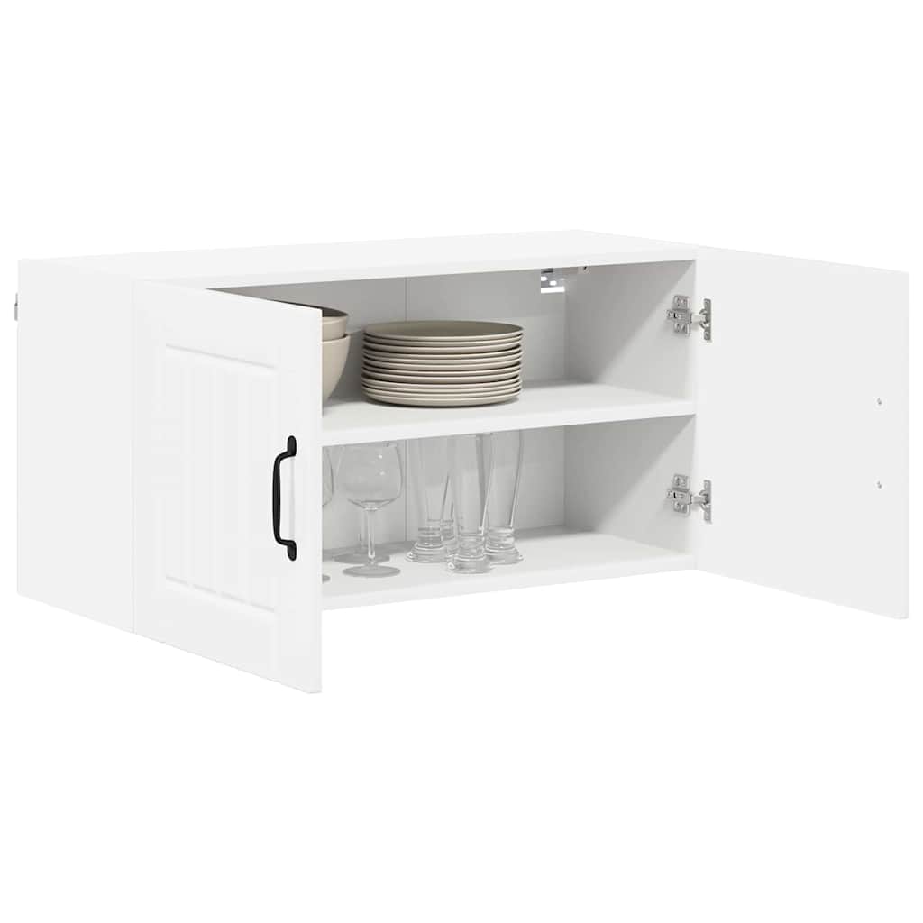 Kitchen Wall Cabinet High Gloss White 80 x 31 x 40 cm