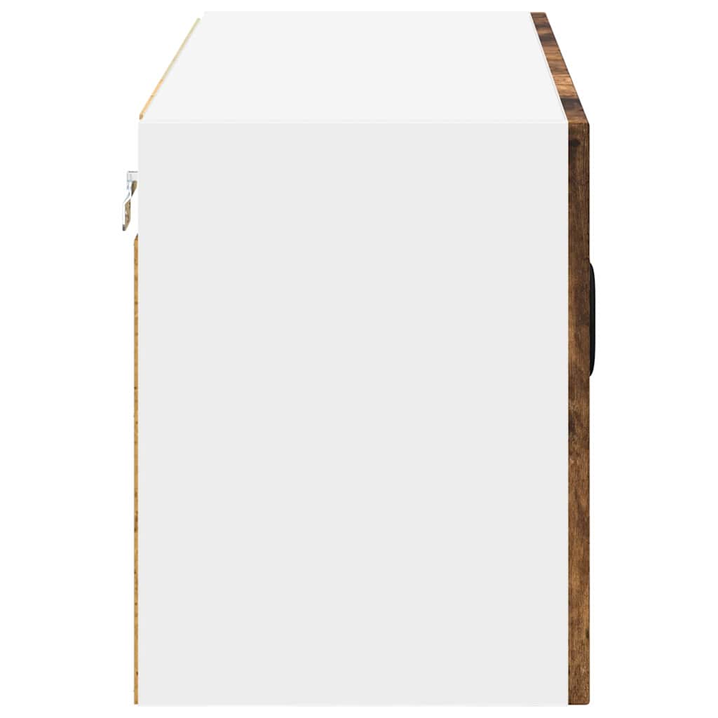 Kitchen Wall Cabinet Smoked Oak 80 x 31 x 40 cm Engineered Wood