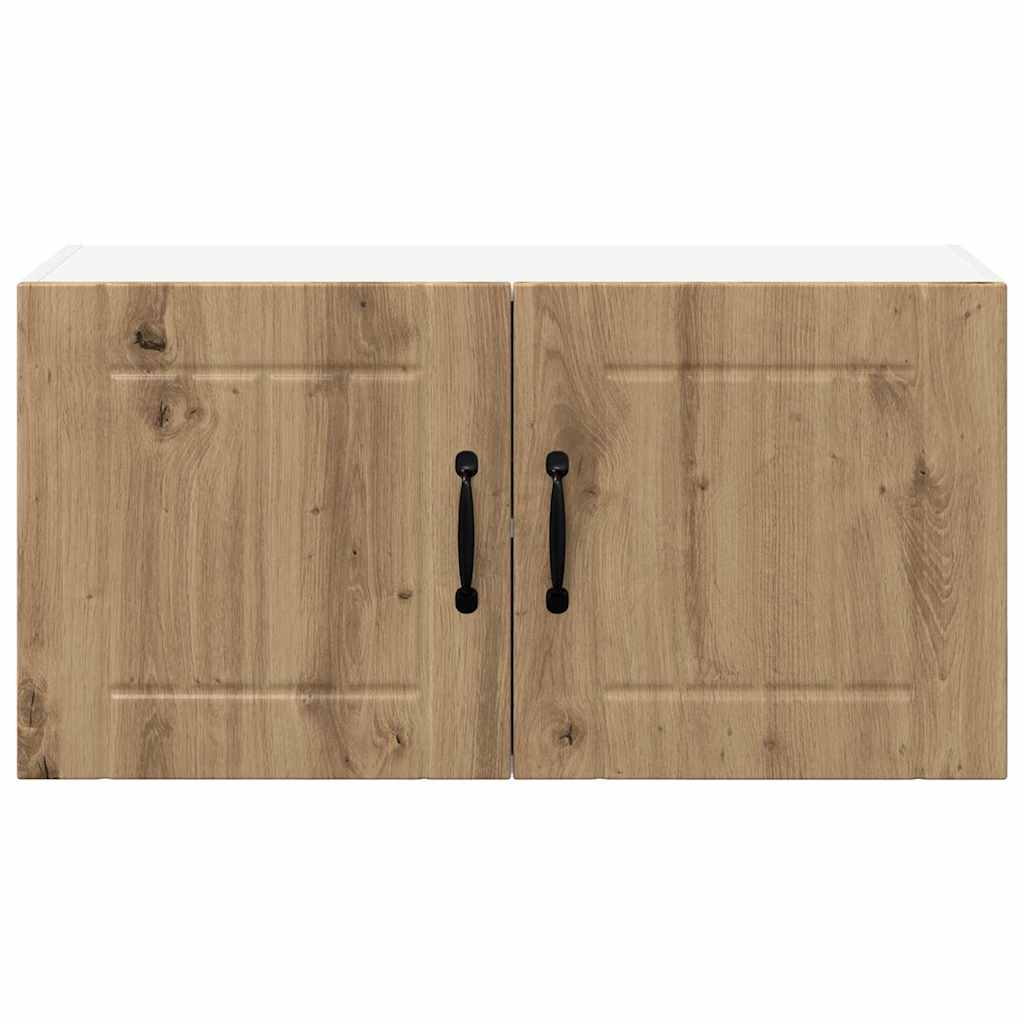 Kitchen Wall Cabinet with Shelf Artisan Oak 80 x 31 x 40 cm