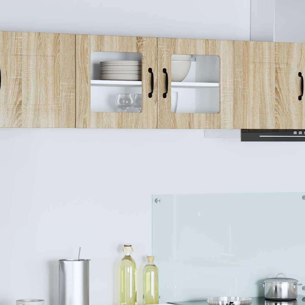 Kitchen Wall Cabinet Sonoma Oak 80 x 31 x 40 cm Engineered Wood