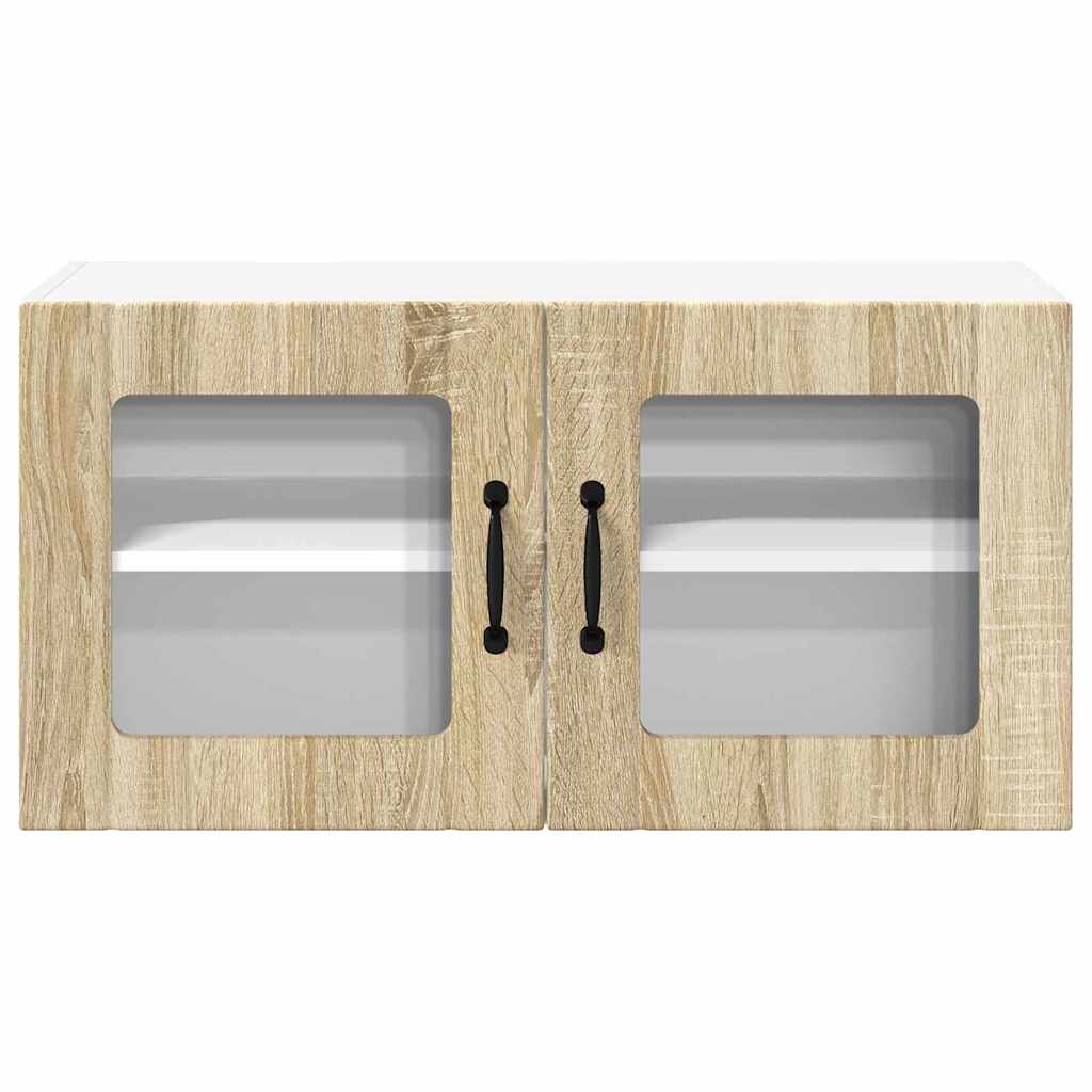Kitchen Wall Cabinet Sonoma Oak 80 x 31 x 40 cm Engineered Wood