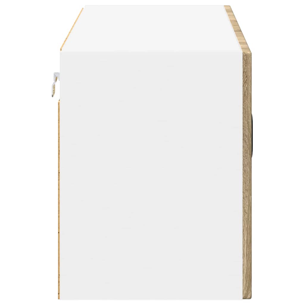 Kitchen Wall Cabinet Sonoma Oak 80 x 31 x 40 cm Engineered Wood