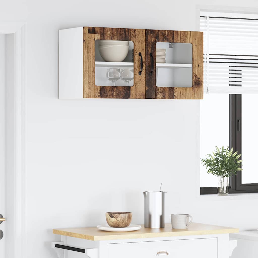 Kitchen Wall Cabinet Old Wood 80 x 31 x 40 cm Engineered Wood