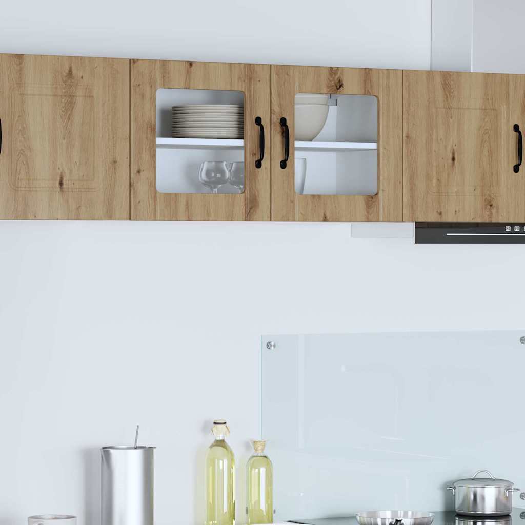 Kitchen Wall Cabinet with Shelf Artisan Oak 80 x 31 x 40 cm