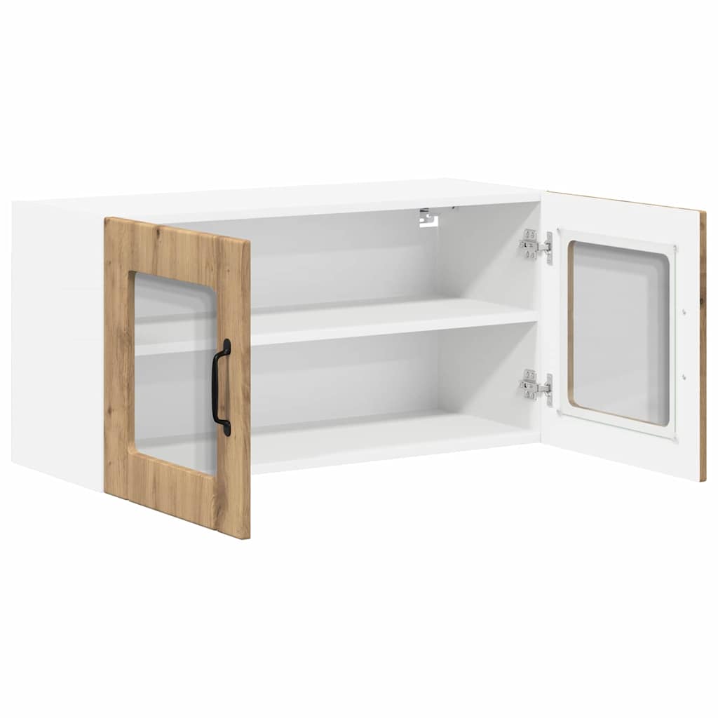 Kitchen Wall Cabinet with Shelf Artisan Oak 80 x 31 x 40 cm