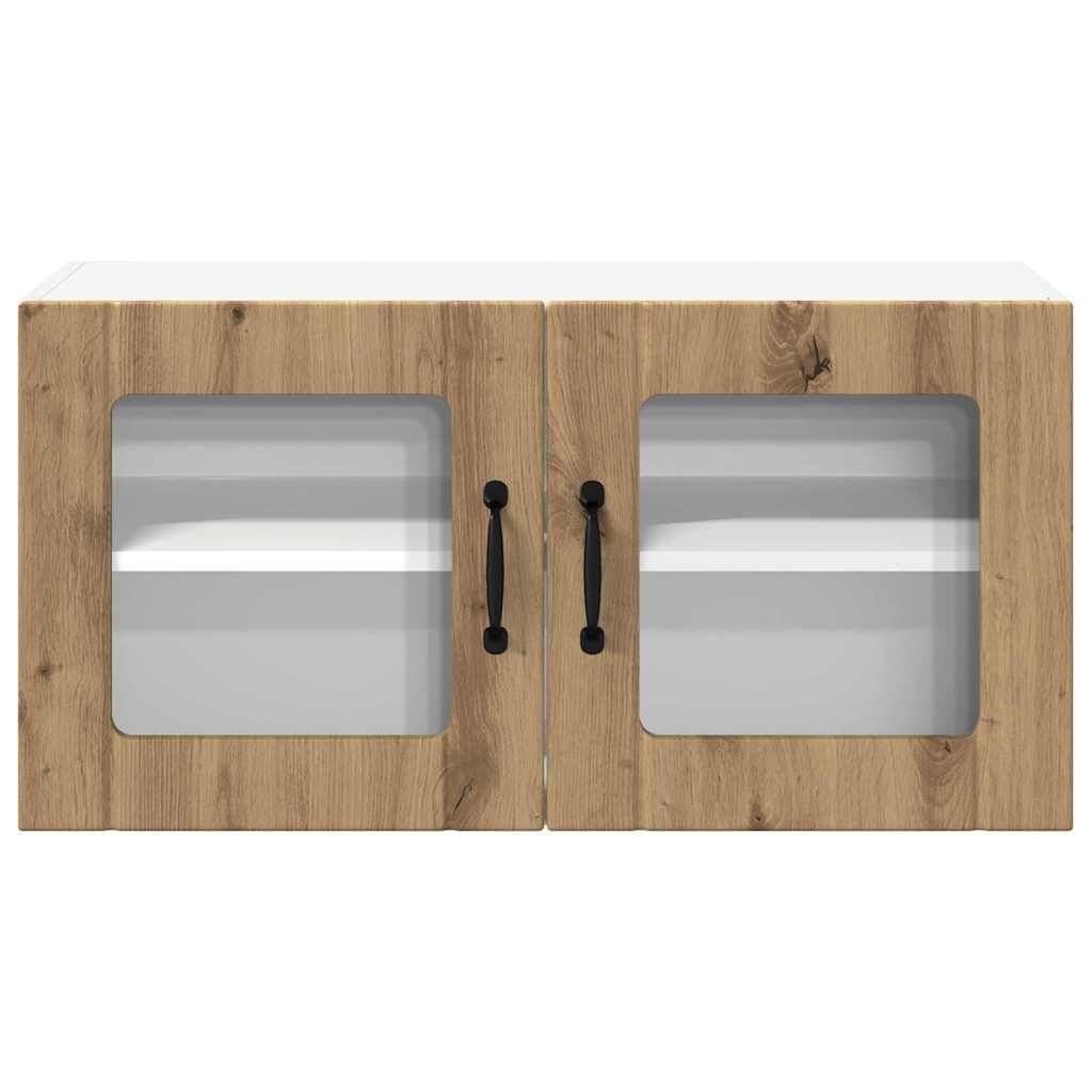 Kitchen Wall Cabinet with Shelf Artisan Oak 80 x 31 x 40 cm