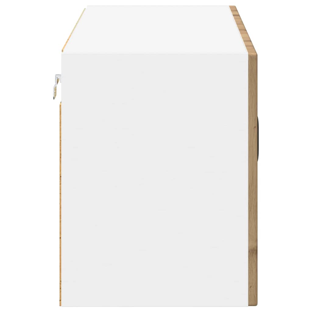 Kitchen Wall Cabinet with Shelf Artisan Oak 80 x 31 x 40 cm