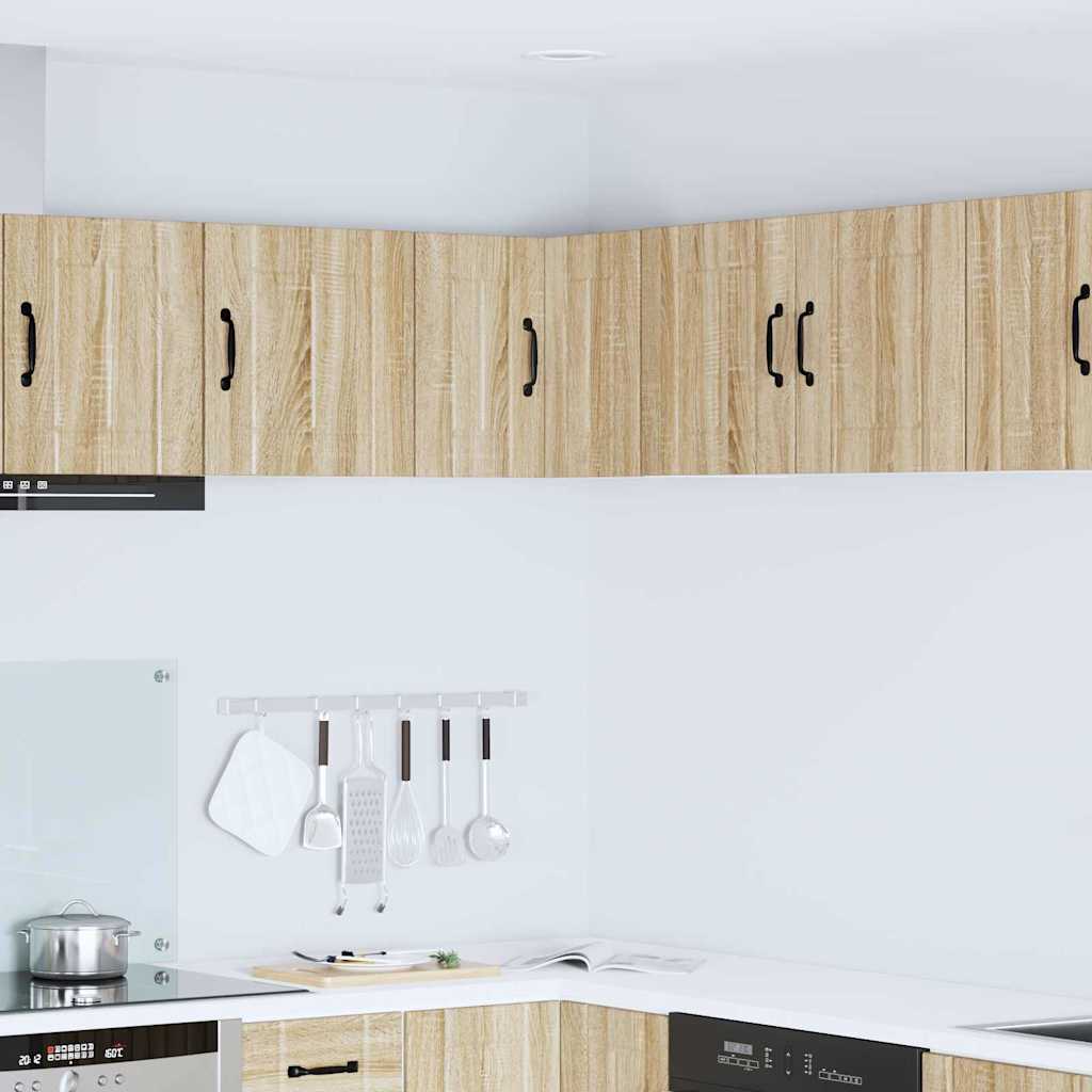 Kitchen Wall Cabinet Sonoma Oak 57 x 57 x 40 cm Engineered Wood