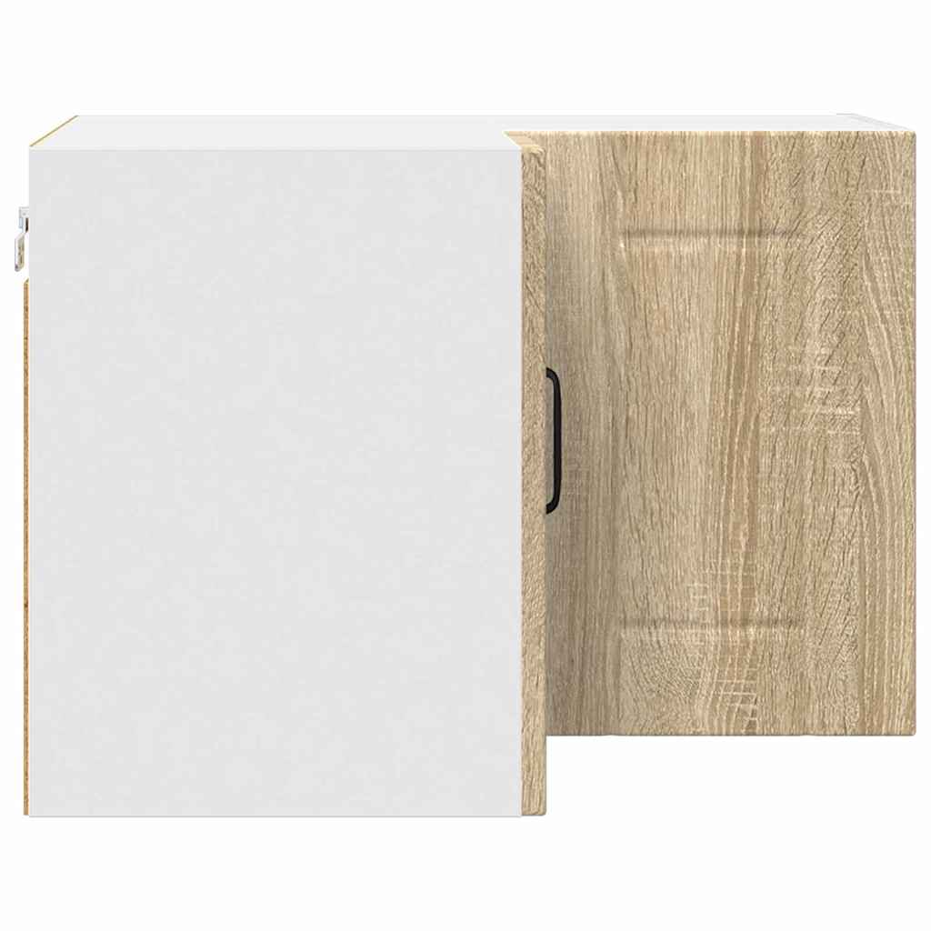 Kitchen Wall Cabinet Sonoma Oak 57 x 57 x 40 cm Engineered Wood