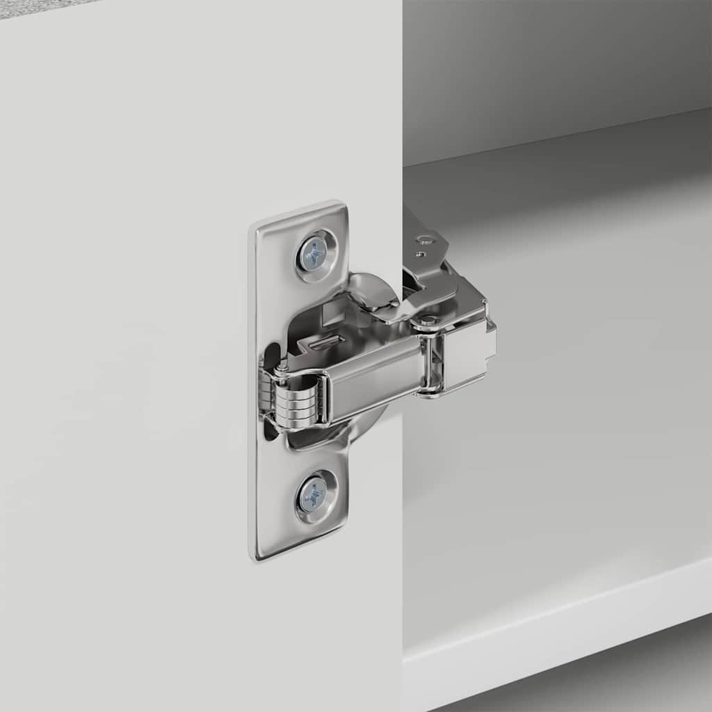 Kitchen Wall Cabinet with Shelf Concrete Grey 57 x 57 x 40 cm