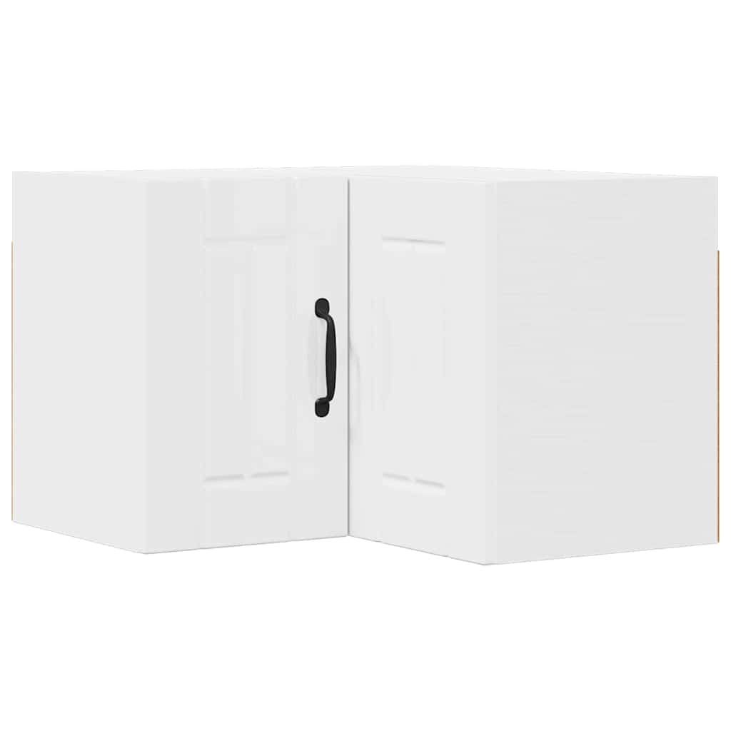 Kitchen Wall Cabinet High Gloss White 57 x 57 x 40 cm