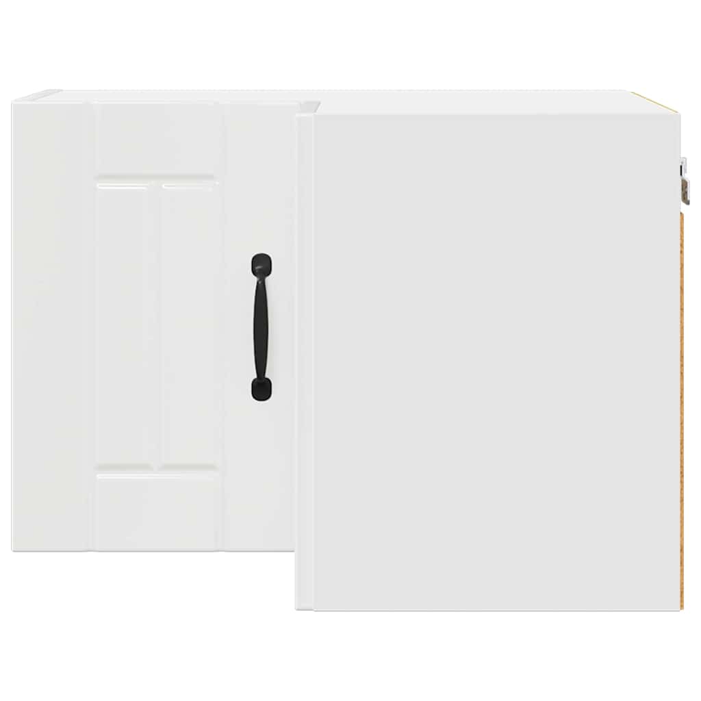 Kitchen Wall Cabinet High Gloss White 57 x 57 x 40 cm