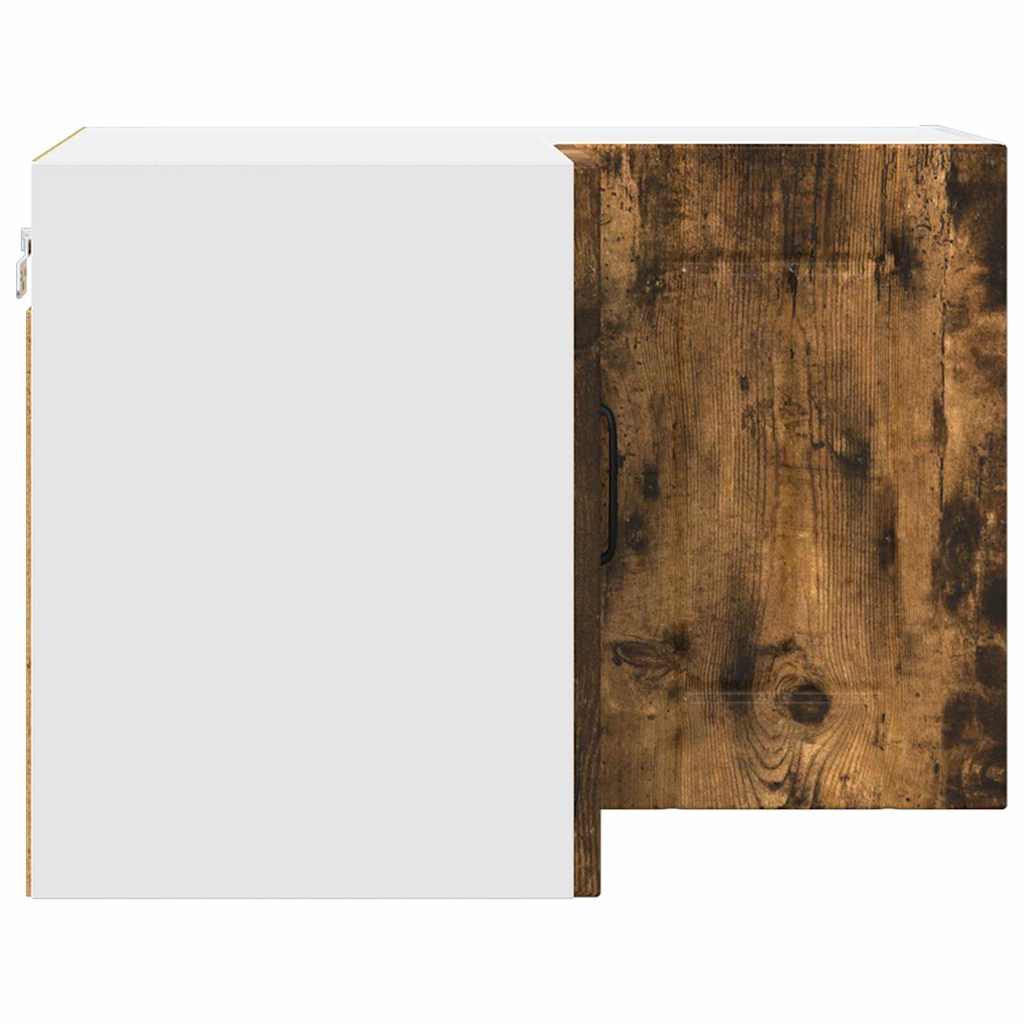 Kitchen Wall Cabinet Smoked Oak 57 x 57 x 40 cm Engineered Wood