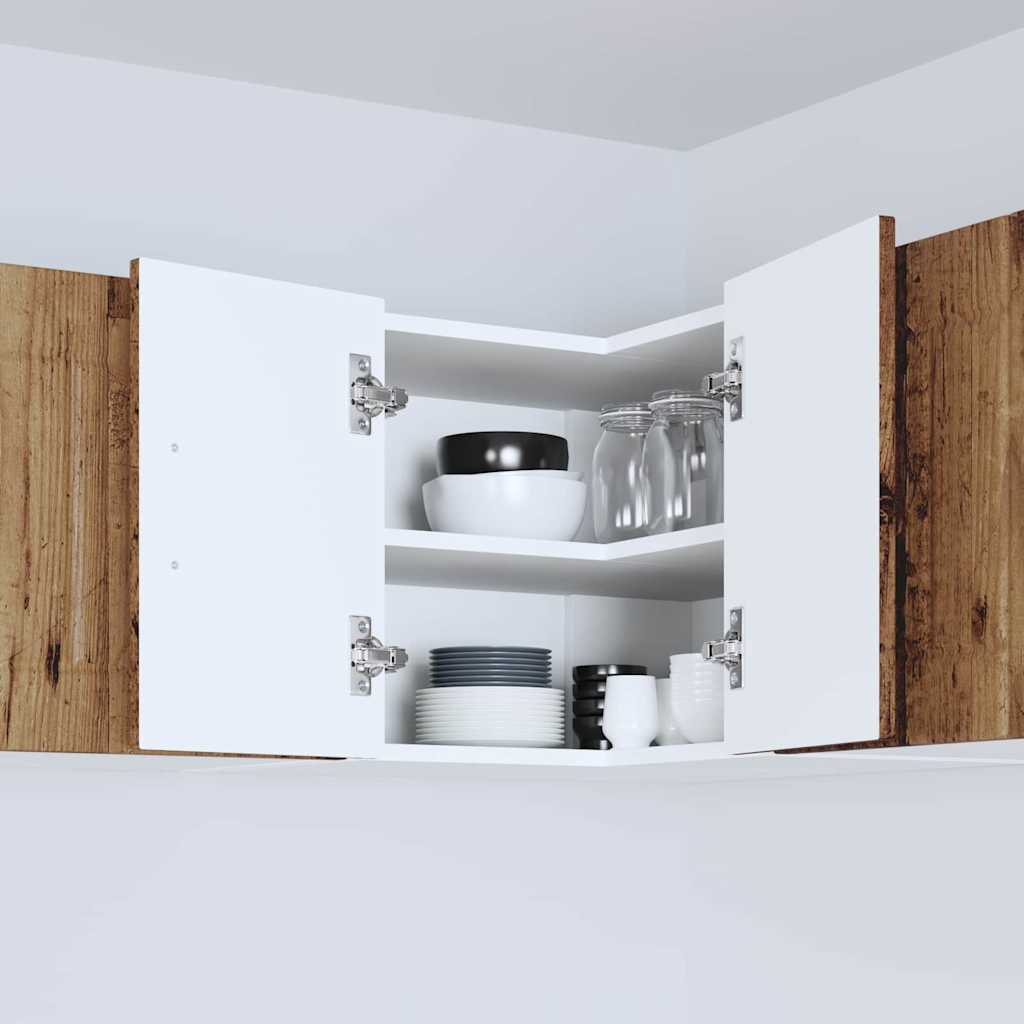 Kitchen Wall Cabinet Old Wood 57 x 57 x 40 cm Engineered Wood