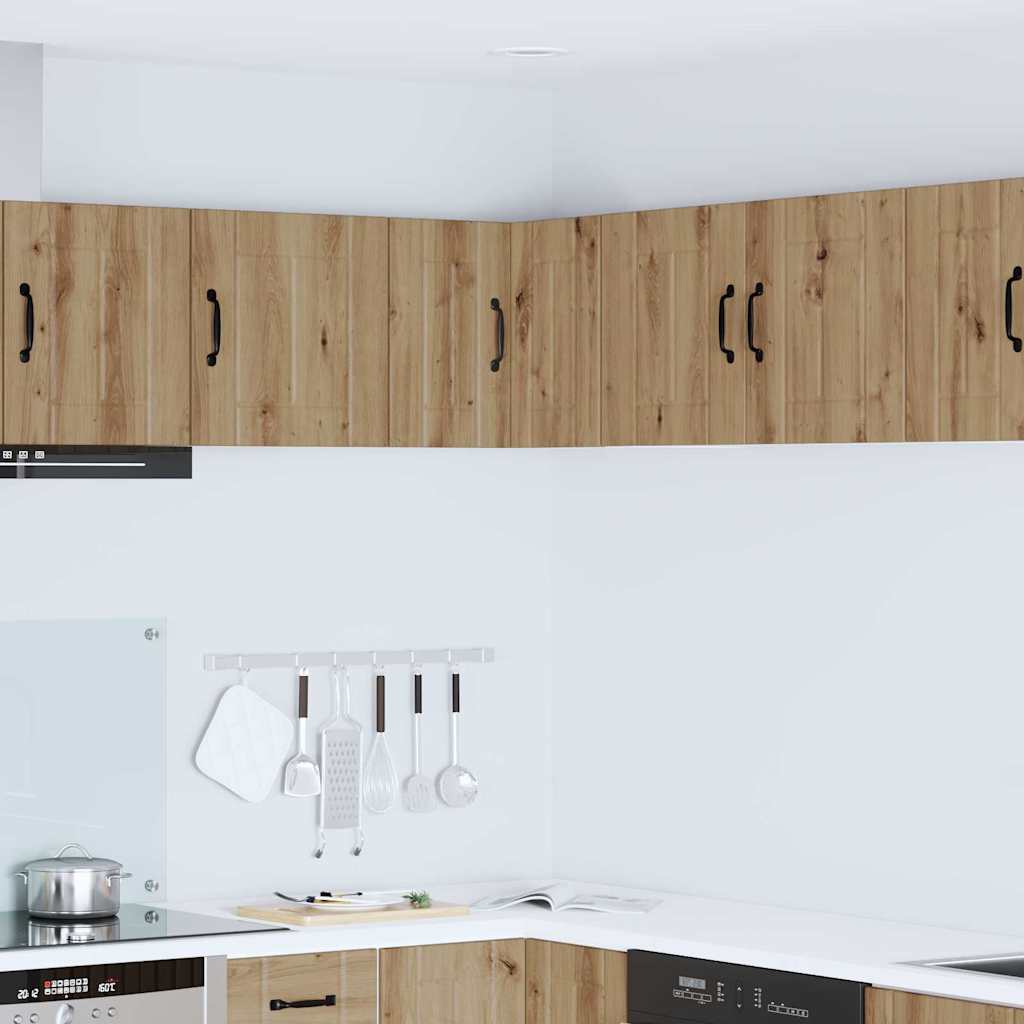 Kitchen Wall Cabinet with Shelf Artisan Oak 57 x 57 x 40 cm