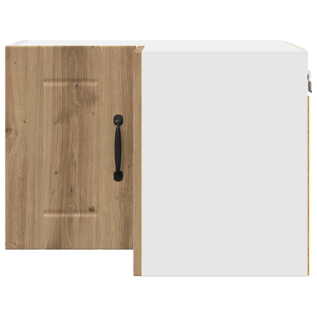 Kitchen Wall Cabinet with Shelf Artisan Oak 57 x 57 x 40 cm