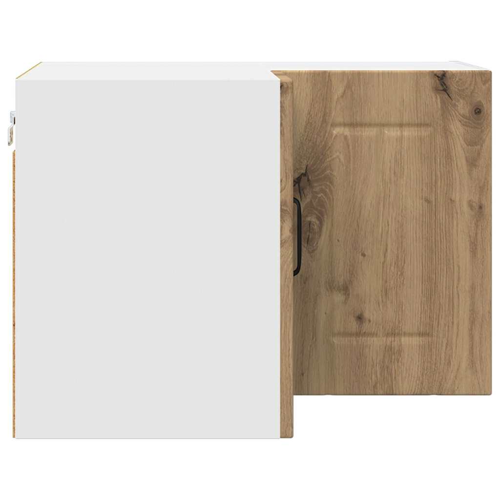 Kitchen Wall Cabinet with Shelf Artisan Oak 57 x 57 x 40 cm