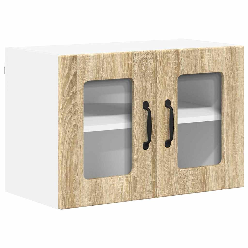 Kitchen Wall Cabinet Sonoma Oak 60 x 31 x 40 cm Engineered Wood