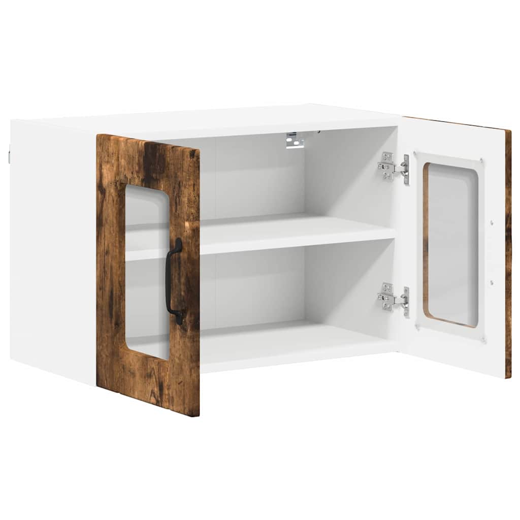 Kitchen Wall Cabinet Smoked Oak 60 x 31 x 40 cm Engineered Wood