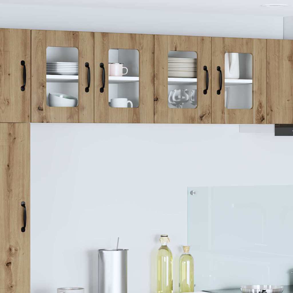 Kitchen Wall Cabinet with Shelf Artisan Oak 60 x 31 x 40 cm