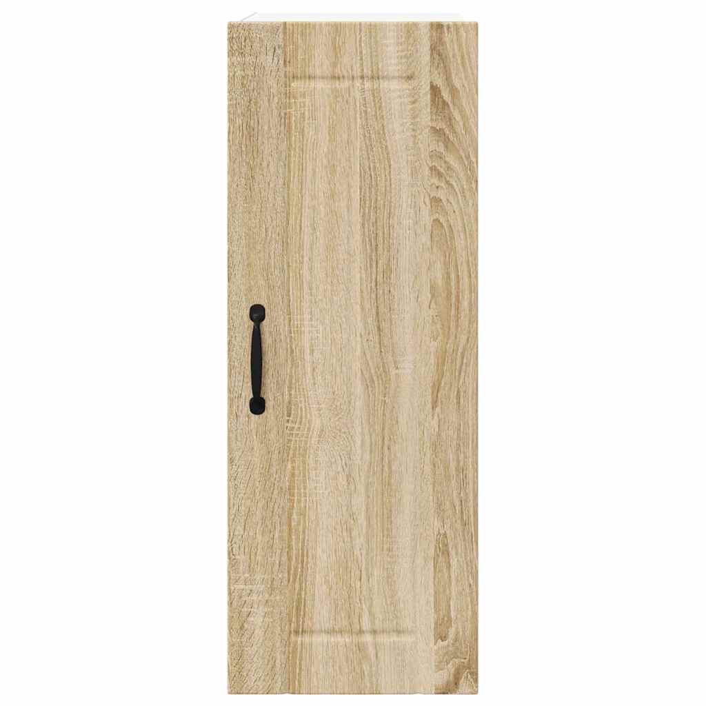 Kitchen Wall Cabinet Sonoma Oak 30 x 31 x 80 cm Engineered Wood