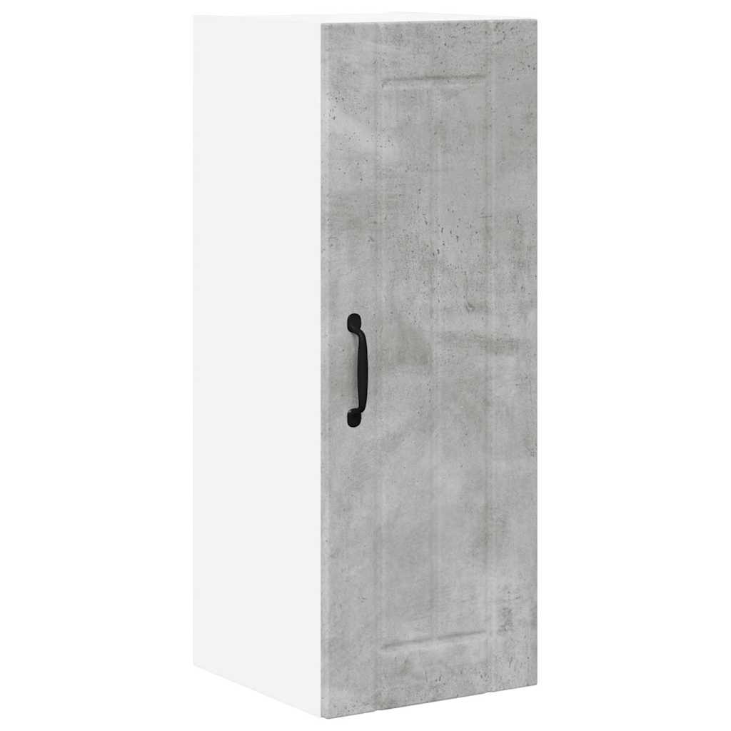 Kitchen Wall Cabinet 2 pcs Concrete Grey 30 x 31 x 80 cm