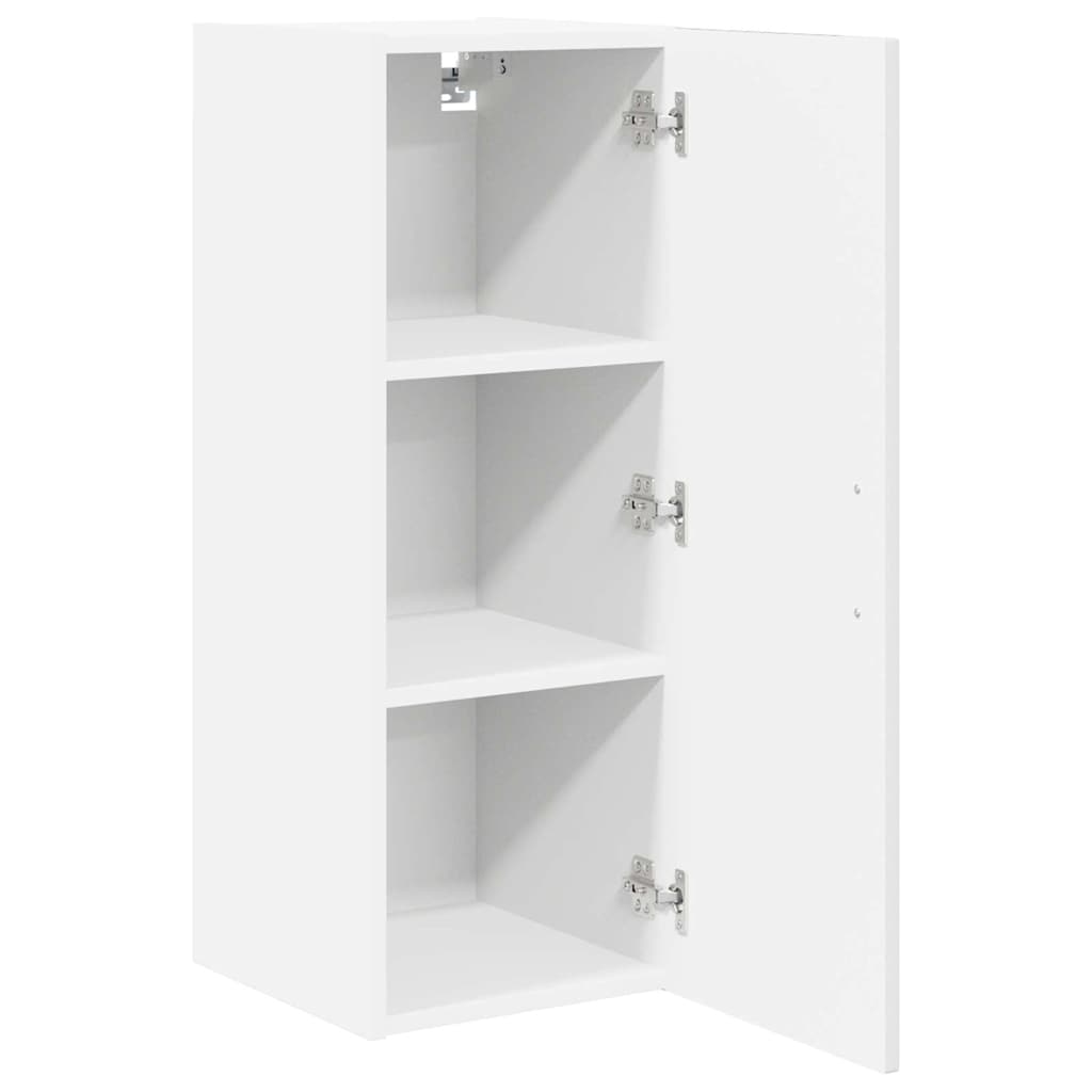Kitchen Wall Cabinet High Gloss White 30 x 31 x 80 cm