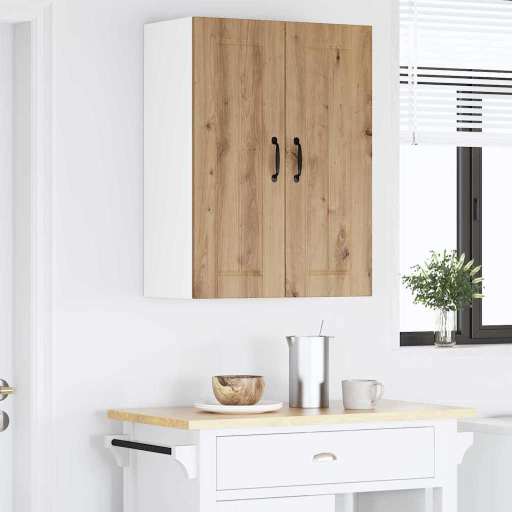 Kitchen Wall Cabinet 2 pcs Artisan Oak 30 x 31 x 80 cm