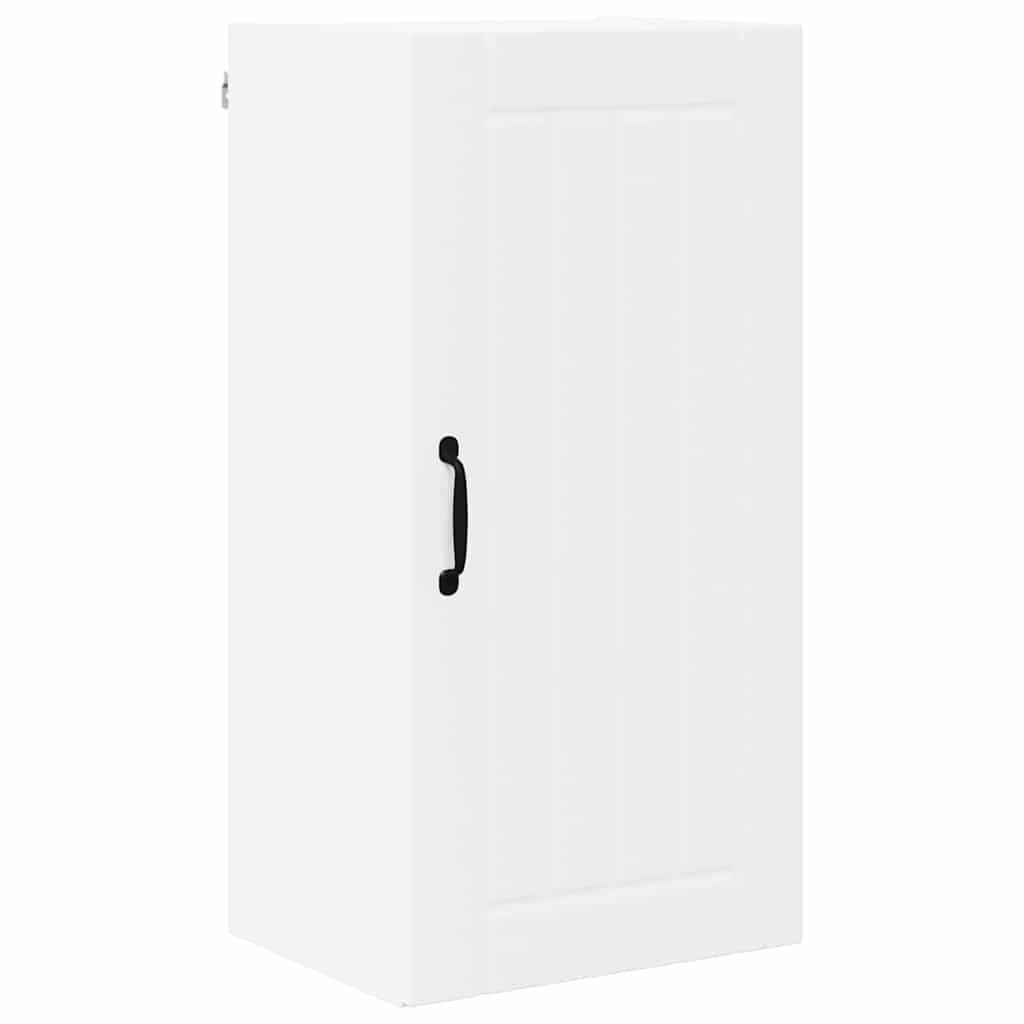 Kitchen Wall Cabinet White 40 x 31 x 80 cm Engineered Wood